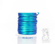 Load image into Gallery viewer, Kangaroo Leather Lace-DANECRAFT Custom Color-KABLUEY COLOR SHIFT