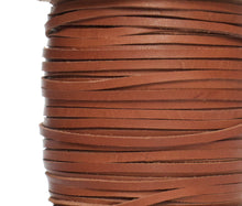 Load image into Gallery viewer, Kangaroo Leather Lace-BIRDSALL LGH BRANDY