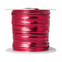 Load image into Gallery viewer, Kangaroo Leather Lace-PACKER LIPSTICK PINK METALLIC (discontinued limited supply)