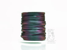 Load image into Gallery viewer, Kangaroo Leather Lace-DANECRAFT Custom Color-NIGHTSHADE COLORSHIFT