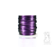 Load image into Gallery viewer, Kangaroo Leather Lace-DANECRAFT Custom Color-OBSIDIAN VIOLET COLORSHIFT