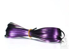 Load image into Gallery viewer, Kangaroo Leather Lace-DANECRAFT Custom Color-OBSIDIAN VIOLET COLORSHIFT