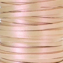 Load image into Gallery viewer, Kangaroo Leather Lace-DANECRAFT Custom Color-PEACH BLOSSOM IRIDESCENT