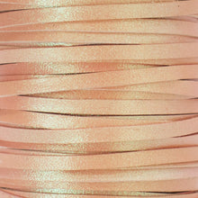 Load image into Gallery viewer, Kangaroo Leather Lace-DANECRAFT Custom Color-PEACH IRIDESCENT