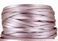 Load image into Gallery viewer, Kangaroo Leather Lace-DANECRAFT Custom Color-MISTY MAUVE SUPER SPARKLE