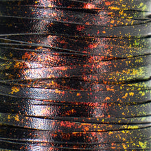 Load image into Gallery viewer, Kangaroo Leather Lace-DANECRAFT Custom Color-PHOENIX COSMOS COLOR SHIFTING FLAKE