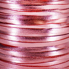 Load image into Gallery viewer, Kangaroo Leather Lace-BIRDSALL PINK METALLIC FOIL