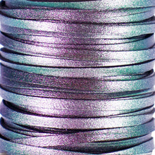 Load image into Gallery viewer, Kangaroo Leather Lace-DANECRAFT Custom Color-POLAR VORTEX COLORSHIFT