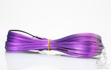 Load image into Gallery viewer, Kangaroo Leather Lace-DANECRAFT Custom Color-PURPLE TWO TONED