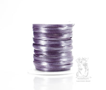 Load image into Gallery viewer, Kangaroo Leather Lace-BIRDSALL PURPLE SHIMMER