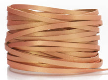 Load image into Gallery viewer, Kangaroo Leather Lace-DANECRAFT Custom Color-ROSE GOLD METALLIC