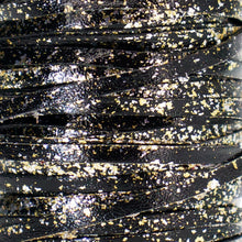 Load image into Gallery viewer, Kangaroo Leather Lace-DANECRAFT Custom Color-GOLD & SILVER FLAKE