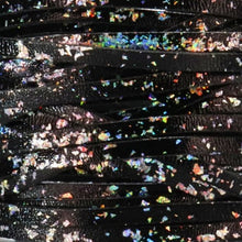 Load image into Gallery viewer, Kangaroo Leather Lace-DANECRAFT Custom Color-SILVER HOLOGRAPHIC FLAKE