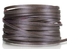 Load image into Gallery viewer, Kangaroo Leather Lace-DANECRAFT Custom Color-SILVER PLUM METALLIC