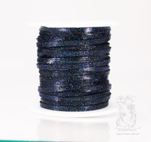 Load image into Gallery viewer, Kangaroo Leather Lace-DANECRAFT Custom Color-STARRY NIGHT GLITTER (New and improved)