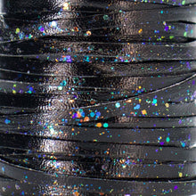 Load image into Gallery viewer, Kangaroo Leather Lace-DANECRAFT Custom Color-STARRY NIGHT CONFETTI