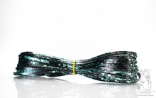 Load image into Gallery viewer, Kangaroo Leather Lace-DANECRAFT Custom Color-TEAL FLAKE