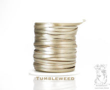 Load image into Gallery viewer, Kangaroo Leather Lace-DANECRAFT Custom Color-TUMBLEWEED