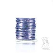 Load image into Gallery viewer, Kangaroo Leather Lace-DANECRAFT Custom Color-UNICORN MIX GLITTER & FLAKE