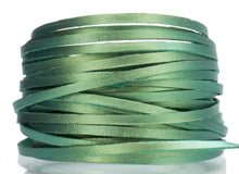 Load image into Gallery viewer, Kangaroo Leather Lace-DANECRAFT Custom Color-WILLOW METALLIC