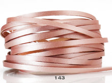Load image into Gallery viewer, Kangaroo Leather Lace-Limited Edition DANECRAFT Custom Color-METALLIC #143