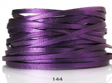 Load image into Gallery viewer, Kangaroo Leather Lace-Limited Edition DANECRAFT Custom Color-METALLIC #144