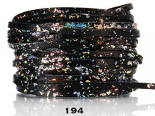 Load image into Gallery viewer, Kangaroo Leather Lace-Limited Edition Custom Color-HOLOGRAPHIC #194 (can be put on any plain color lacing)