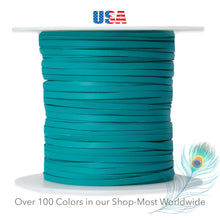 Load image into Gallery viewer, Kangaroo Leather Lace-PACKER AQUA