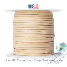 Load image into Gallery viewer, Kangaroo Leather Lace-PACKER NATURAL