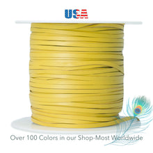 Load image into Gallery viewer, Kangaroo Leather Lace-PACKER YELLOW