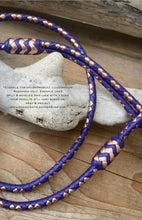 Load image into Gallery viewer, Kangaroo Leather Lace-PACKER PURPLE (Discontinued limited supply)