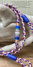 Load image into Gallery viewer, Kangaroo Leather Lace-DANECRAFT Custom Color-ORCHID SUPER SPARKLE