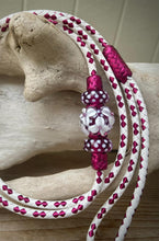 Load image into Gallery viewer, Kangaroo Leather Lace-PACKER OX BLOOD METALLIC FOIL (Discontinued limited supply)