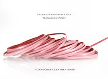 Load image into Gallery viewer, Kangaroo Leather Lace-PACKER CANADIAN PINK