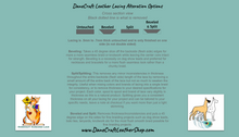Load image into Gallery viewer, Kangaroo Leather Lace-DANECRAFT Custom Color-BLUE METALLIC