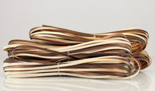 Load image into Gallery viewer, Kangaroo Leather Lace-Limited Edition Custom Color-Browns Ombre