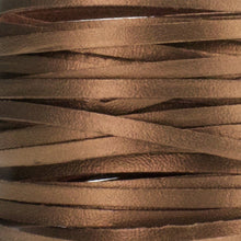 Load image into Gallery viewer, Kangaroo Leather Lace-DANECRAFT Custom Color-HICKORY METALLIC