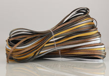 Load image into Gallery viewer, Kangaroo Leather Lace-Limited Edition Custom Color-MIXED METALS Ombre