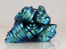 Load image into Gallery viewer, Kangaroo Leather Lace-Limited Edition Custom Color-AQUA TWO TONED 010922-54