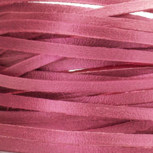 Load image into Gallery viewer, Kangaroo Leather Lace-DANECRAFT Custom Color-DEEP WATERMELON METALLIC