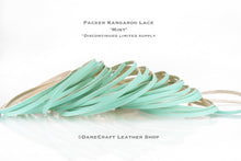 Load image into Gallery viewer, Kangaroo Leather Lace-PACKER Kangaroo Leather-MINT (discontinued limited supply)
