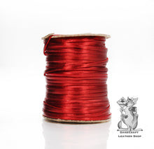 Load image into Gallery viewer, Kangaroo Leather Lace-BIRDSALL RED METALLIC FOIL (Discontinued limited supply)