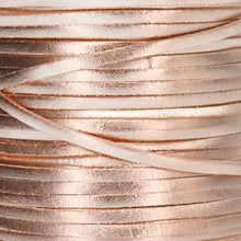 Load image into Gallery viewer, Kangaroo Leather Lace-BIRDSALL ROSE GOLD METALLIC FOIL