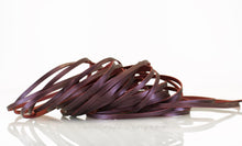 Load image into Gallery viewer, Kangaroo Leather Lace-DANECRAFT Custom Color-BLACK CHERRY METALLIC
