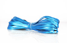 Load image into Gallery viewer, Kangaroo Leather Lace-DANECRAFT Custom Color-LIGHTNING BLUE METALLIC