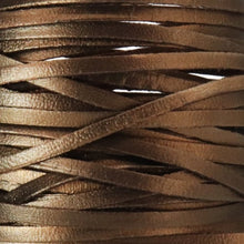 Load image into Gallery viewer, Kangaroo Leather Lace-DANECRAFT Custom Color-BURNISHED BRONZE METALLIC