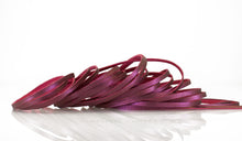 Load image into Gallery viewer, Kangaroo Leather Lace-DANECRAFT Custom Color-CRANBERRY METALLIC