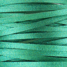 Load image into Gallery viewer, Kangaroo Leather Lace-DANECRAFT Custom Color-EMERALD SUPER SPARKLE