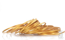 Load image into Gallery viewer, Kangaroo Leather Lace-DANECRAFT Custom Color-GOLDEN NUGGET METALLIC