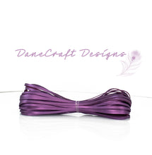 Load image into Gallery viewer, Kangaroo Leather Lace-DANECRAFT Custom Color-SPARKLING GRAPE METALLIC